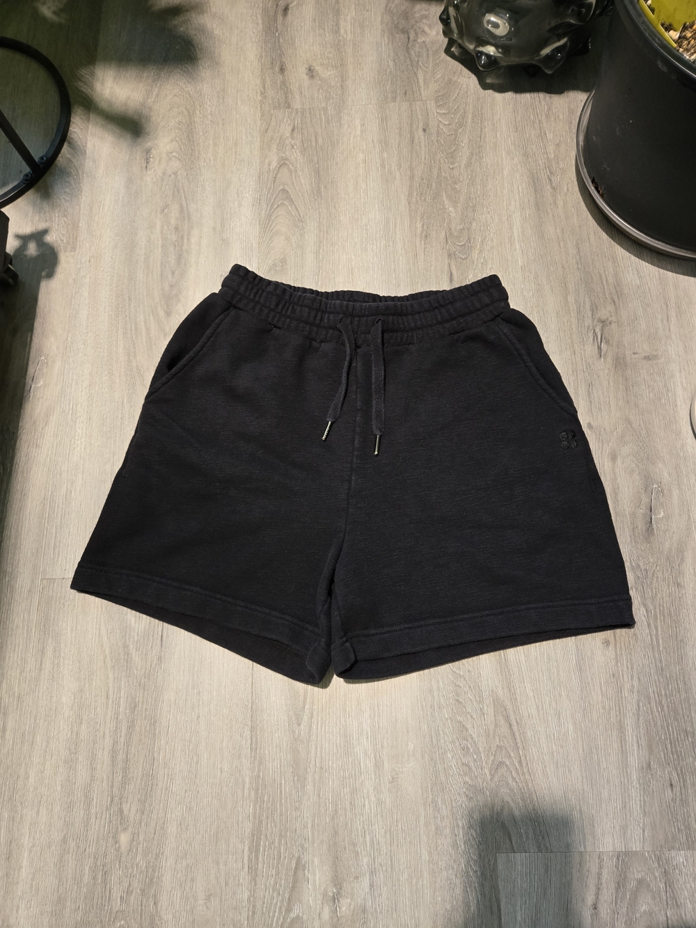 Sweaty Betty Black Drawstring Shorts